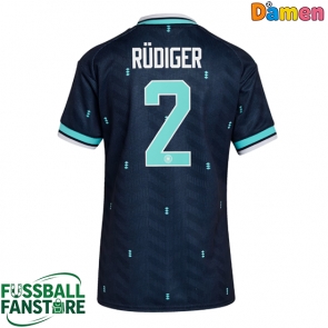 Deutschland Antonio Rudiger #2 Replik Auswärtstrikot Damen WM 2026 Kurzarm